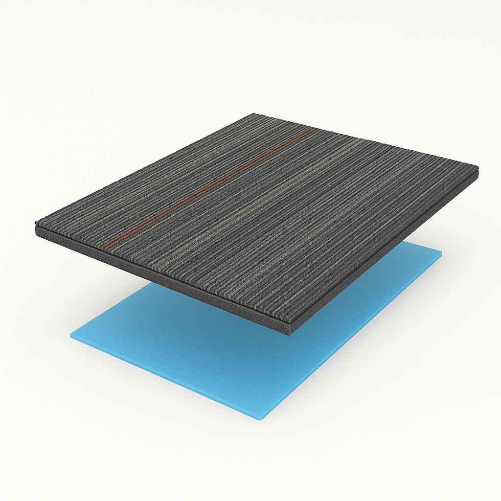 Carpet tile flooring